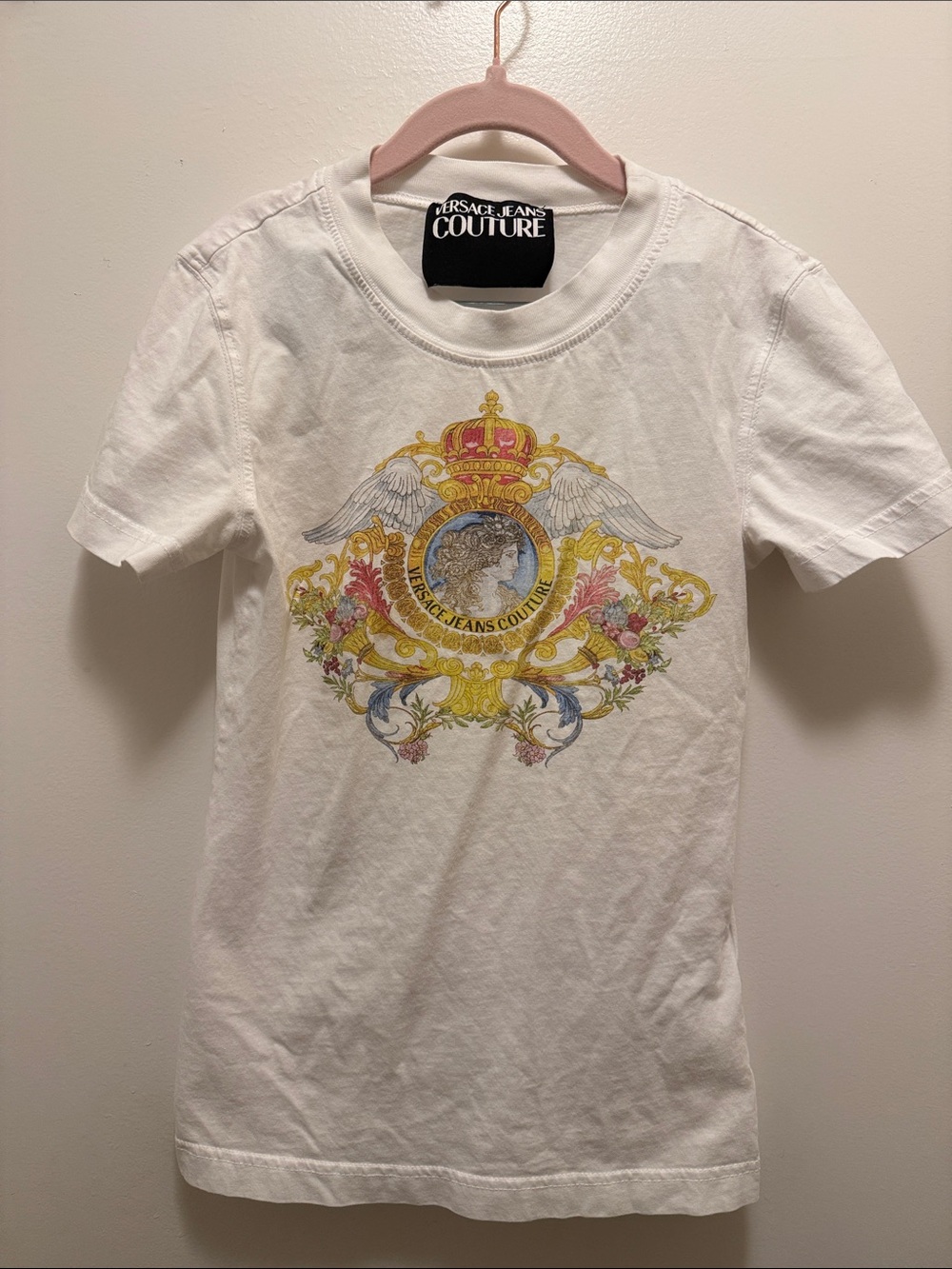 Versace Jeans Collection Crest Graphic Tee